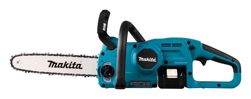 Пила цепная аккумуляторная Makita DUC307Z LXT BL 18В, 610 Вт, 12"/30 см, 3/8", 1,1 мм, 8 м/с, XPT, без акб и ЗУ