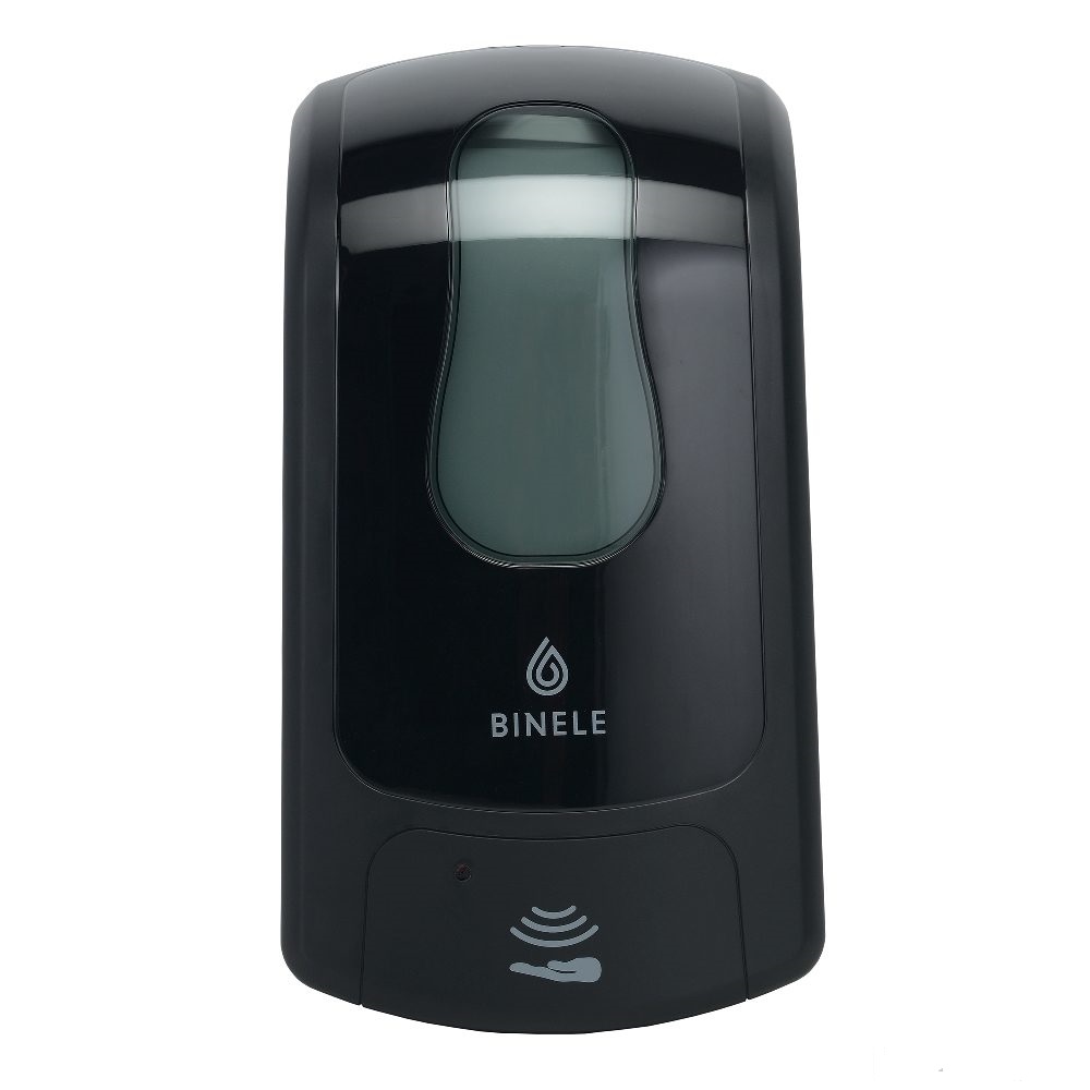 Диспенсер сенсорный BINELE iSpray DS20RB, наливной для спрей-жидкости, 1л., черный