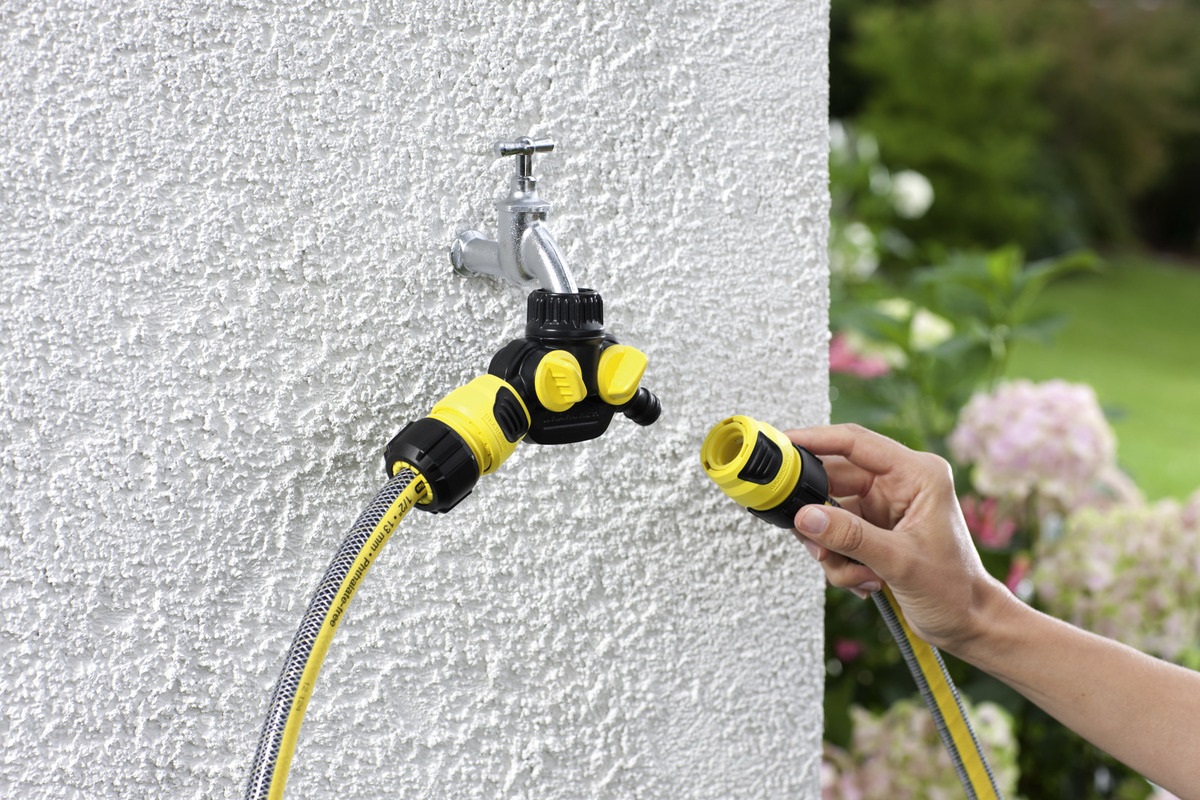 Распределитель для крана Karcher с 2 выходами