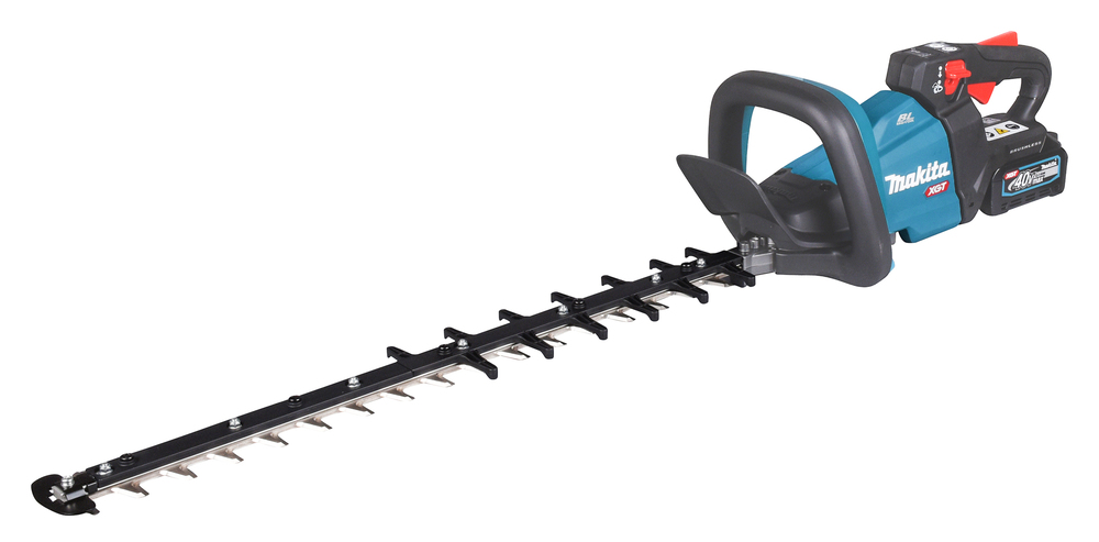 Кусторез аккумуляторный Makita UH006GRF 40В, 1х4.0 Ач, 600 мм, 25 мм (DC40RA)