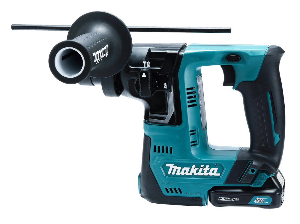 Перфоратор аккумуляторный Makita HR140DZ XGT 10.8В, 14 мм, 1,0 Дж, SDS-PLUS, без акб и ЗУ