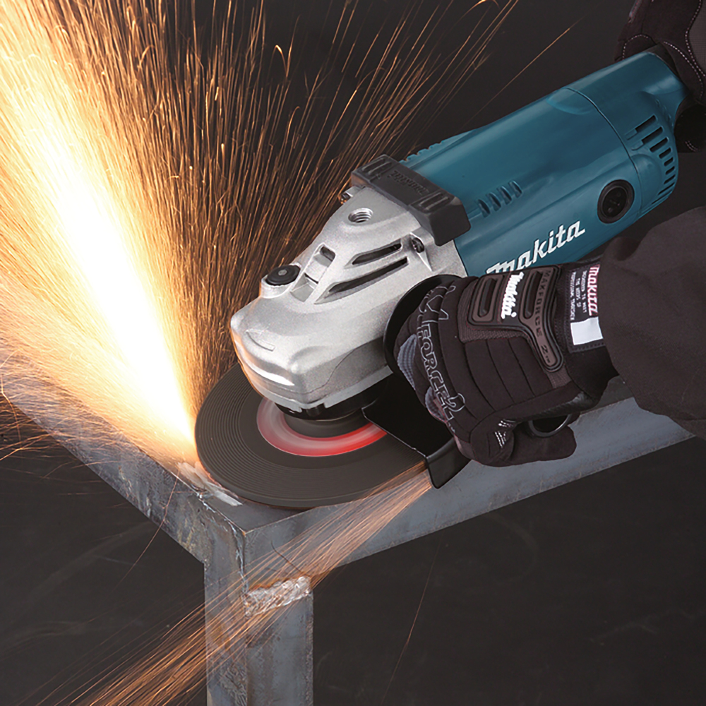 Угловая шлифовальная машина электрическая Makita GA7020SF 2200 Вт, 180 мм, 8500 об/мин