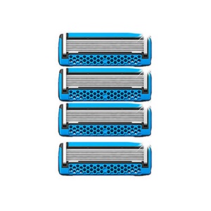 Комплект запасных лезвий из 4-х штук к бритвенному станку Dorco Pace 7