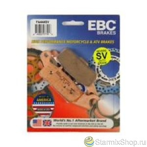 Колодки тормозные EBC для Yamaha Grizzly 700 f/r (Sintered)