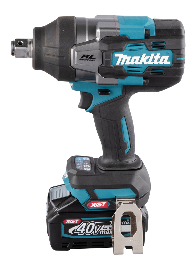 Гайковерт ударный аккумуляторный Makita TW001GM201 XGT 40В, 2х4.0 Ач, 3/4\", 1800 Нм, 0 – 1800 об/мин