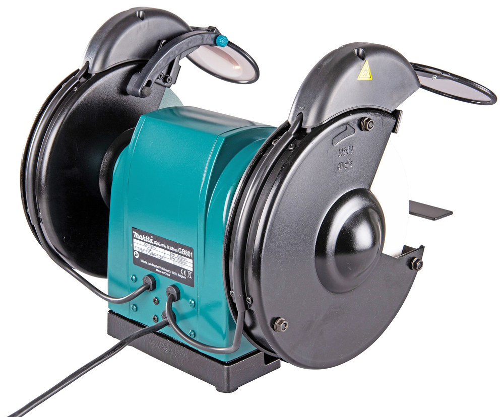 Заточной станок электрический Makita GB801 550 Вт, 2850 об\м, 2 круга 205х15.88 мм