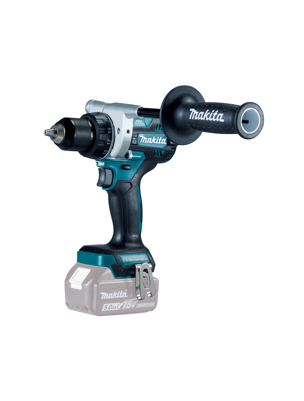 Дрель-шуруповерт аккумуляторная Makita DDF486Z LXT BL 18В, 130 Нм, 2100 об/мин, без акб и ЗУ