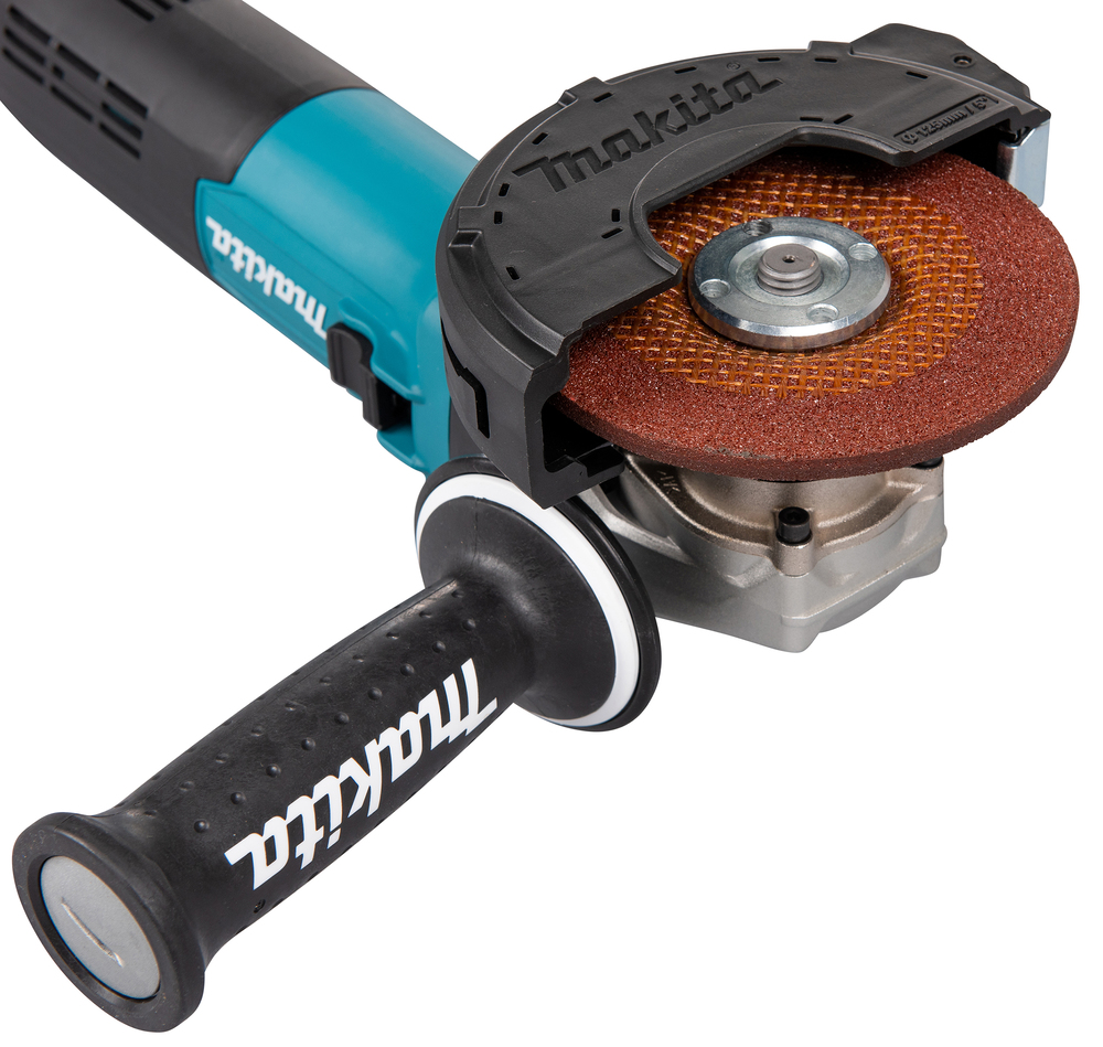 Угловая шлифовальная машина электрическая Makita GA5091X01 1900 Вт, 125 мм, 2800-11500 об/мин