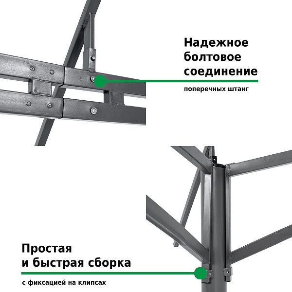 Тент садовый Green Glade 3х4м
