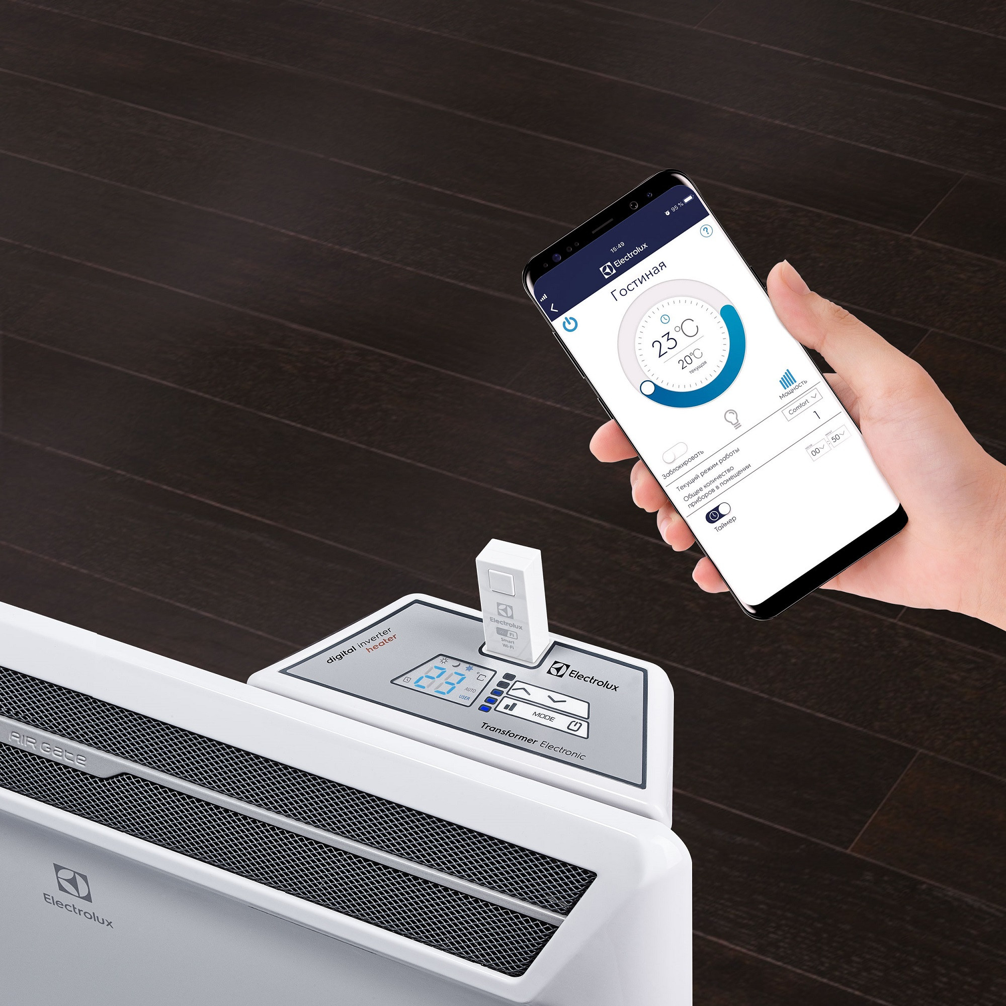 Блок управления конвектора Electrolux Transformer Digital Inverter (ECH/TUI)