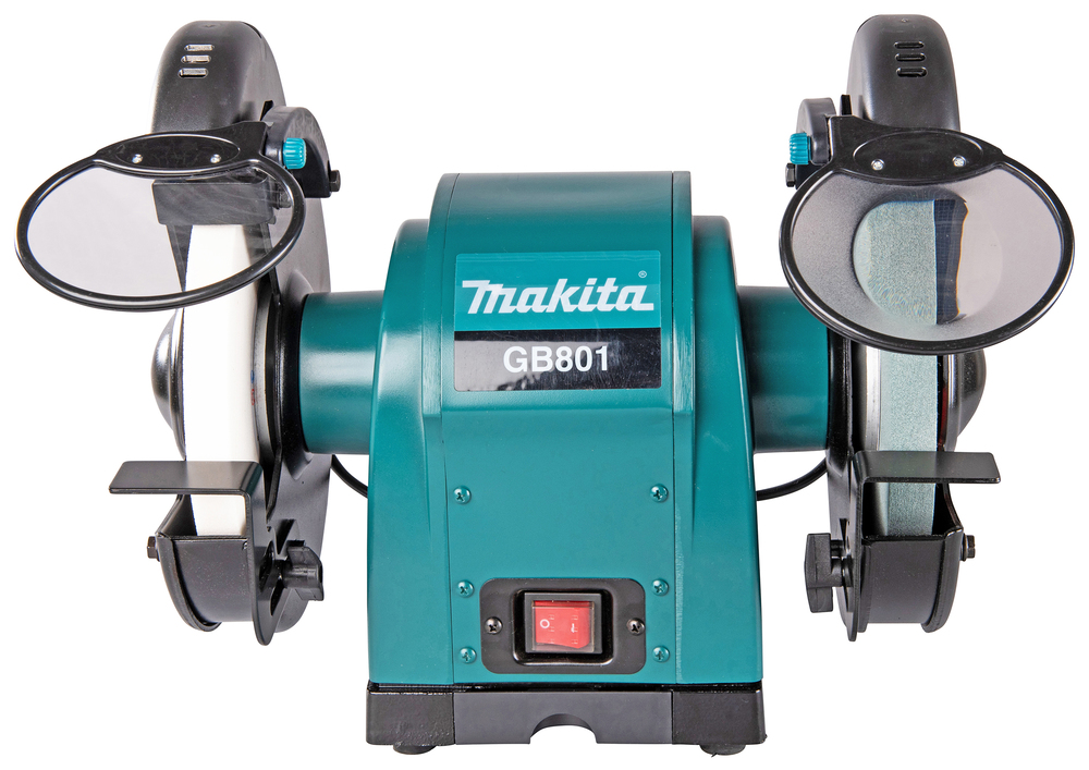 Заточной станок электрический Makita GB801 550 Вт, 2850 об\м, 2 круга 205х15.88 мм