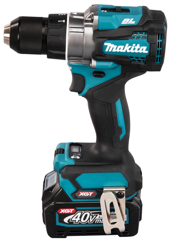 Дрель-шуруповерт аккумуляторная Makita DF001GD201 XGT 40В, 2х2.5 Ач Li-ion, 140 Нм, 2600 об/мин