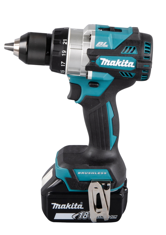 Дрель-шуруповерт аккумуляторная Makita DDF486RT LXT BL 18В, 1х5.0 Ач Li-ion, 130 Нм, 2100 об/мин