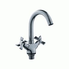 СМЕСИТЕЛЬ ДЛЯ УМЫВАЛЬНИКА LEDEME L1122-2 ЛИТОЙ ИЗЛИВ