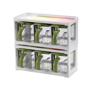 Набор контейнеров для хранения специй 6 в 1