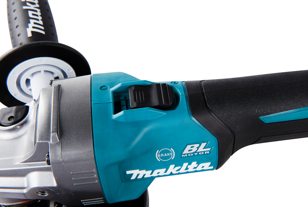Угловая шлифмашина аккумуляторная Makita GA035GZ XGT BL 40В, 150 мм, 8500 об/мин, без акб и ЗУ