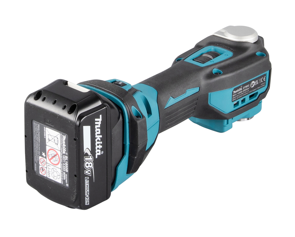 Аккумуляторный многофункциональный инструмент Makita DTM52RTJX1 18В, 2х5,0 Ач, 10000-20000 об\мин, Starlock/Starlock Plus/Starlock Max