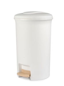 Мусорное ведро с педалью Datum 20 л. круглое