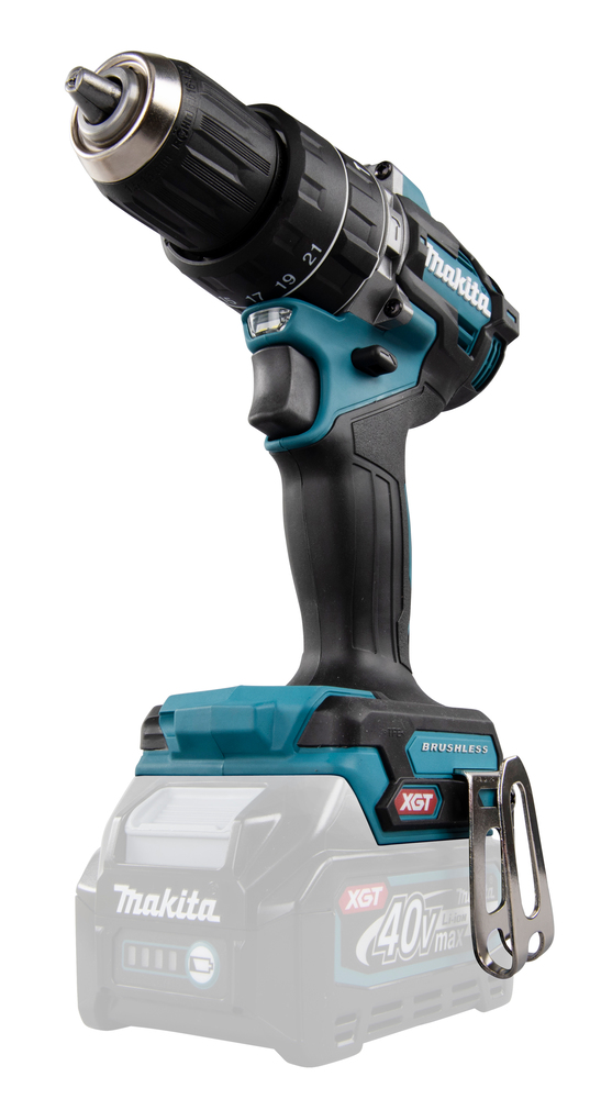 Ударная дрель-шуруповерт аккумуляторная Makita HP002GZ XGT 40В, 65 Нм, 2200 об/мин, без акб и ЗУ