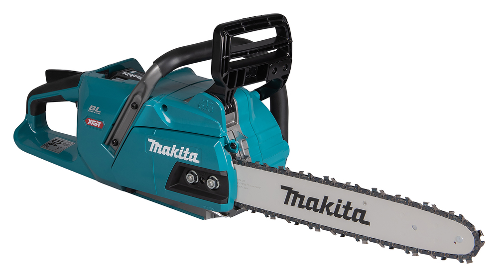 Пила цепная аккумуляторная Makita UC011GZ XGT 40v MAX, 1600 Вт, 14"/35 см, 3/8", 1,3 мм, 25,5 м/с, инстр., BL, WG, без акб и ЗУ