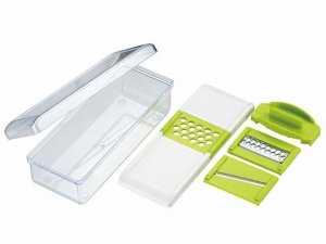 Набор терок для овощей из 3х шт. в контейнере Kawasaki Plastics