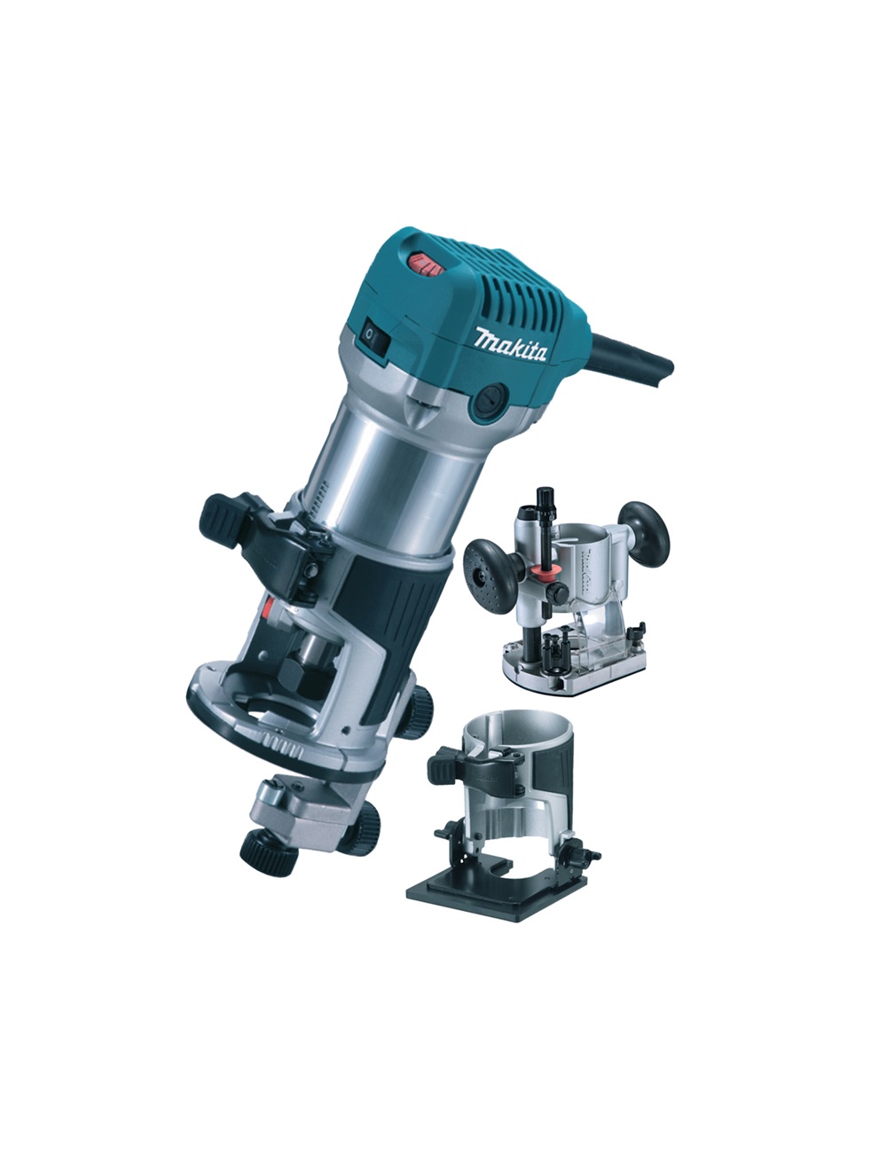 Фрезер кромочный электрический Makita RT0700CX2 710 Вт, 6-8 мм, 10000-30000 об/мин
