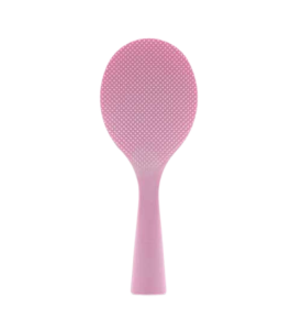 Лопатка для риса из кукурузного биопластика розовая