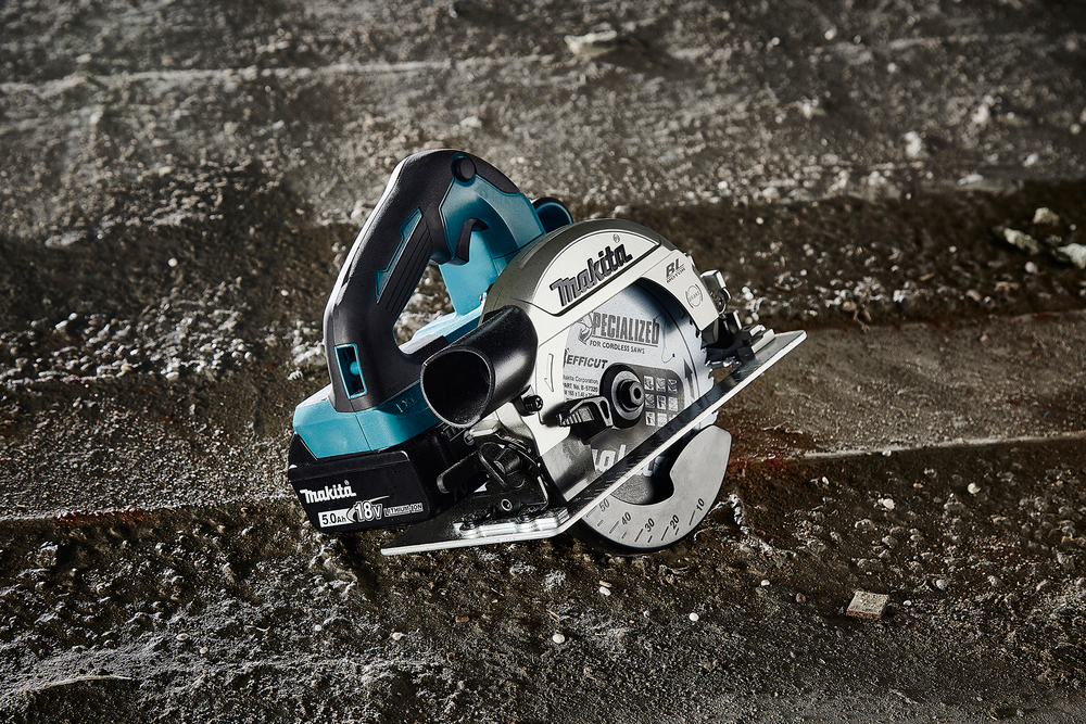 Пила дисковая аккумуляторная Makita DHS660Z LXT 18В, 165 мм, 5000 об/мин, без акб и ЗУ