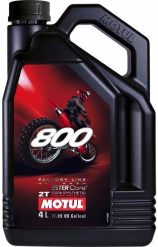 Моторное масло MOTUL 800 2T Factory Line Off Road (4л)