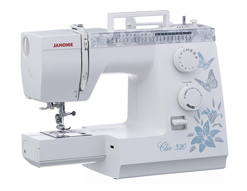Электромеханическая швейная машина Janome Clio 320
