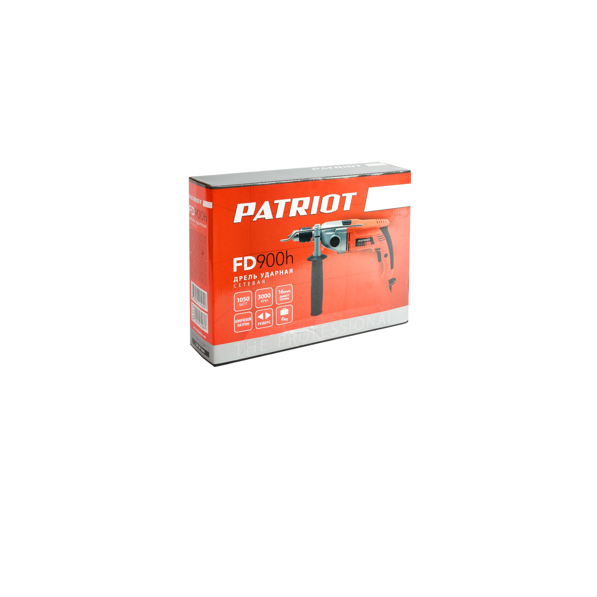 Дрель электрическая ударная PATRIOT FD 900h, 1050 Вт