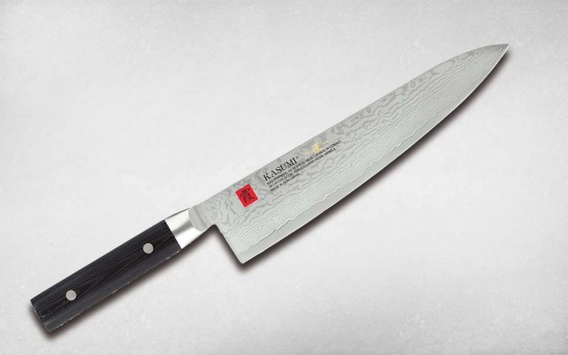 Нож кухонный Шеф 24 см Kasumi Damascus Masterpiece