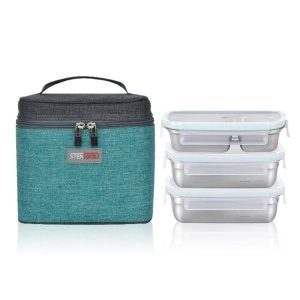 Набор контейнеров Lunch box Pure square