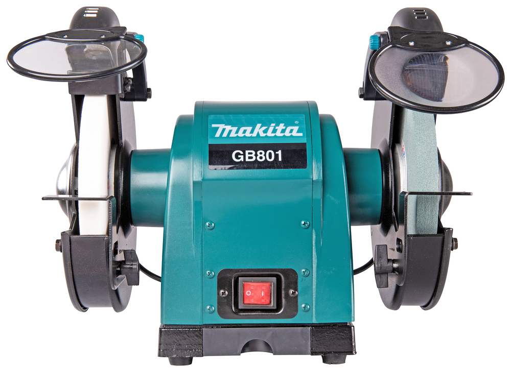Заточной станок электрический Makita GB801 550 Вт, 2850 об\м, 2 круга 205х15.88 мм