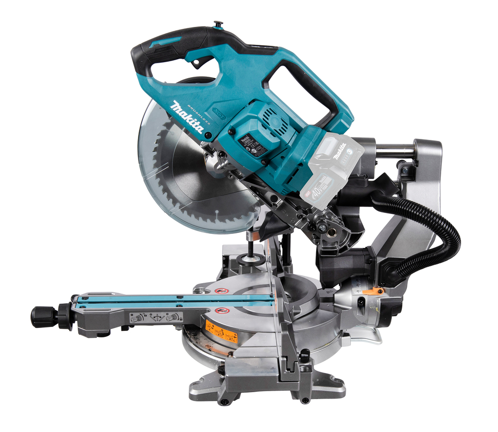 Пила торцовочная аккумуляторная консольная Makita LS002GZ01 XGT 40В, 216 мм, без акб и ЗУ