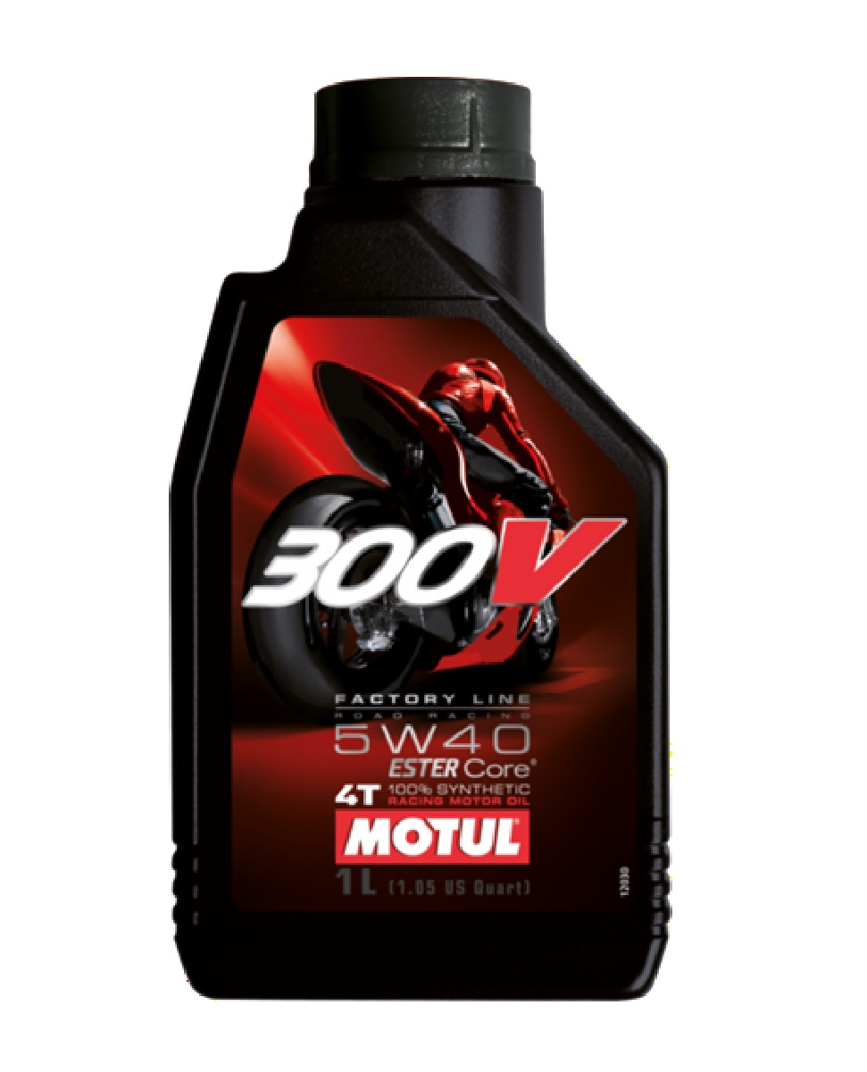Моторное масло MOTUL 300V FL ROAD RACING 4T 5W40 (1 л.)