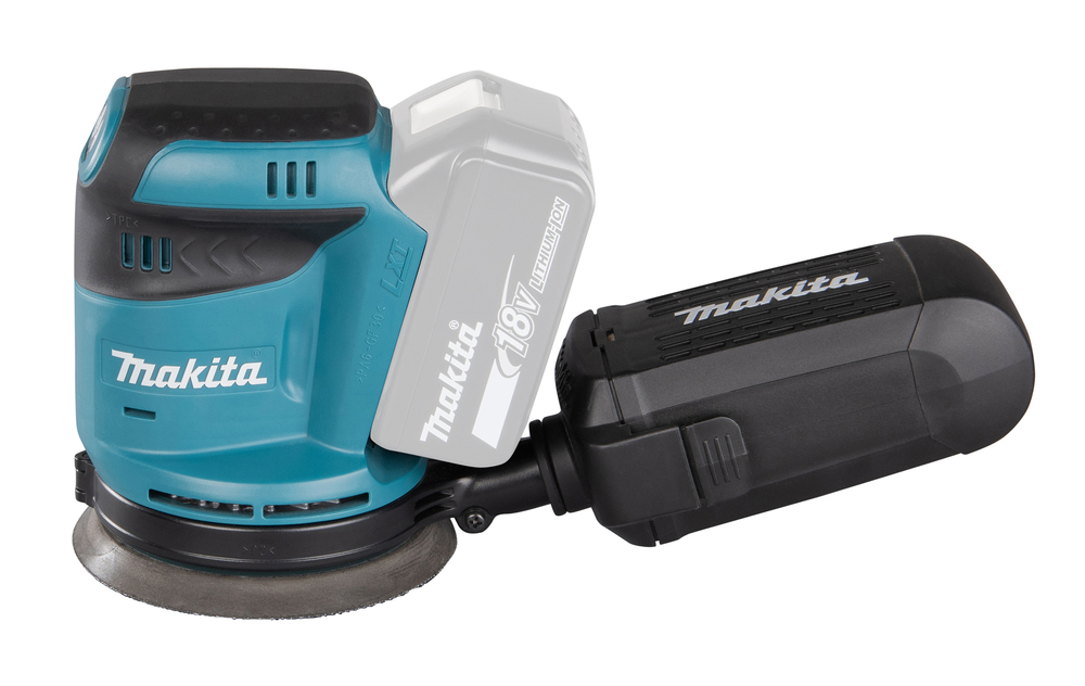Эксцентриковая шлифовальная машина аккумуляторная Makita DBO180Z LXT 18В, 125 мм, без акб и ЗУ