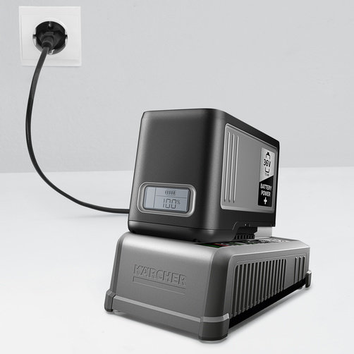 Быстрозарядное устройство Kärcher Battery Power+ 36 В