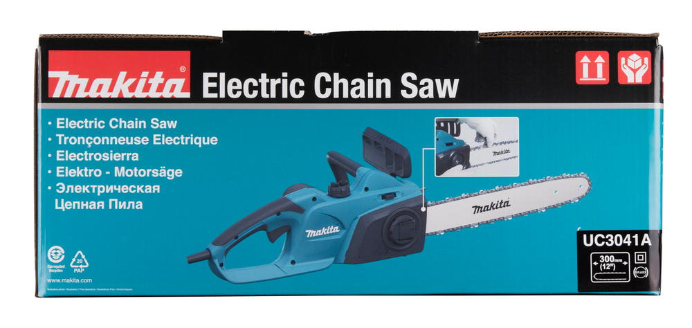 Пила цепная электрическая Makita UC3041A 1800 Вт, 14,5 м/с, 12\"