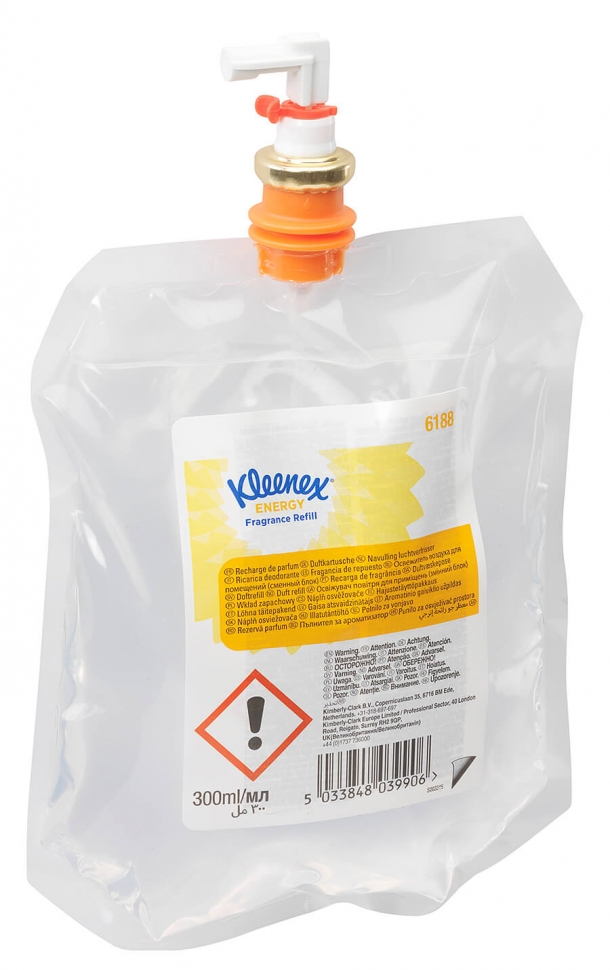 Сменный блок освежителя Kimberly-Clark "Энергия" 6188, цитрусово-травяной