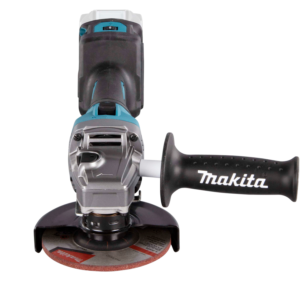 Угловая шлифмашина аккумуляторная Makita GA023GZ XGT BL 40В, 125 мм, 3000-8500 об/мин, без акб и ЗУ