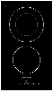Встраиваемая стеклокерамическая варочная панель домино Zigmund & Shtain CNS 302.30 BX/WX