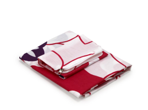 Чехол для гладильной доски Dazzl EZ-70, EZ-71 белый с красными цветами