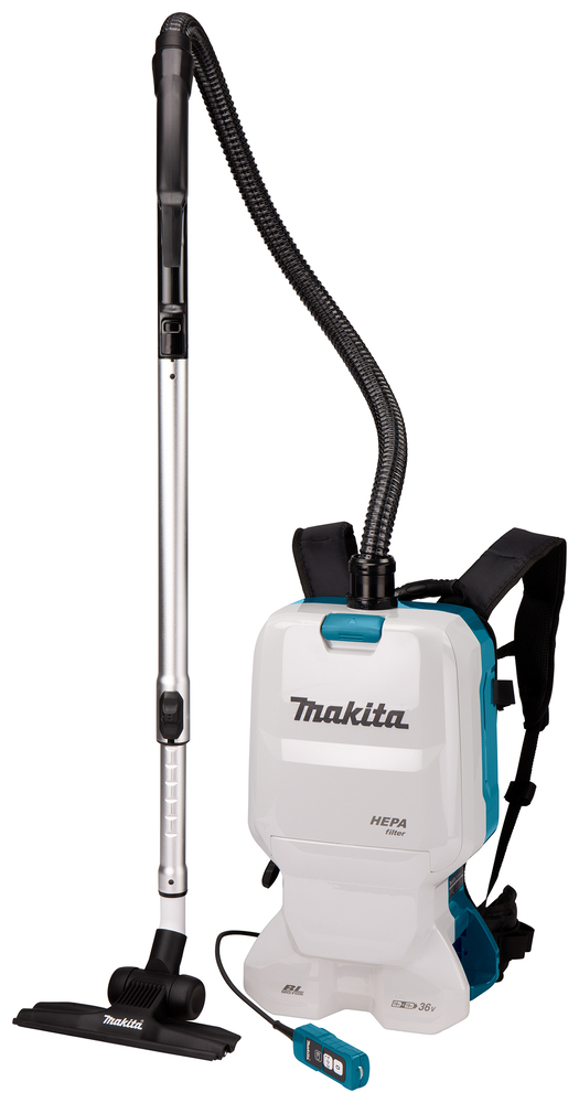 Пылесос ранцевый аккумуляторный Makita DVC660Z LXT 18В X2,  11 кПа, 6 л, без акб и ЗУ