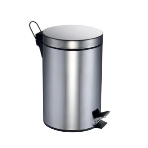 Корзина с педалью MERIDA CLASSIC KIM411 металлическая матовая 20 л