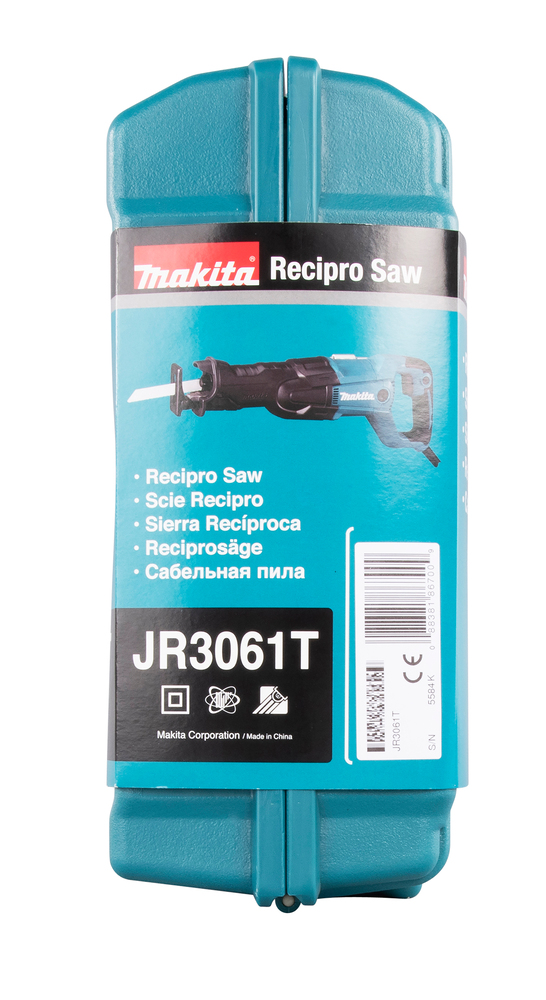 Пила сабельная электрическая Makita JR3061T 1250 Вт, 0–3000 об/мин, 32 мм