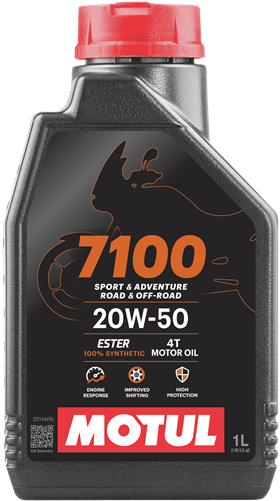 Моторное масло MOTUL 7100 4T SAE 20W50 (1 л.)