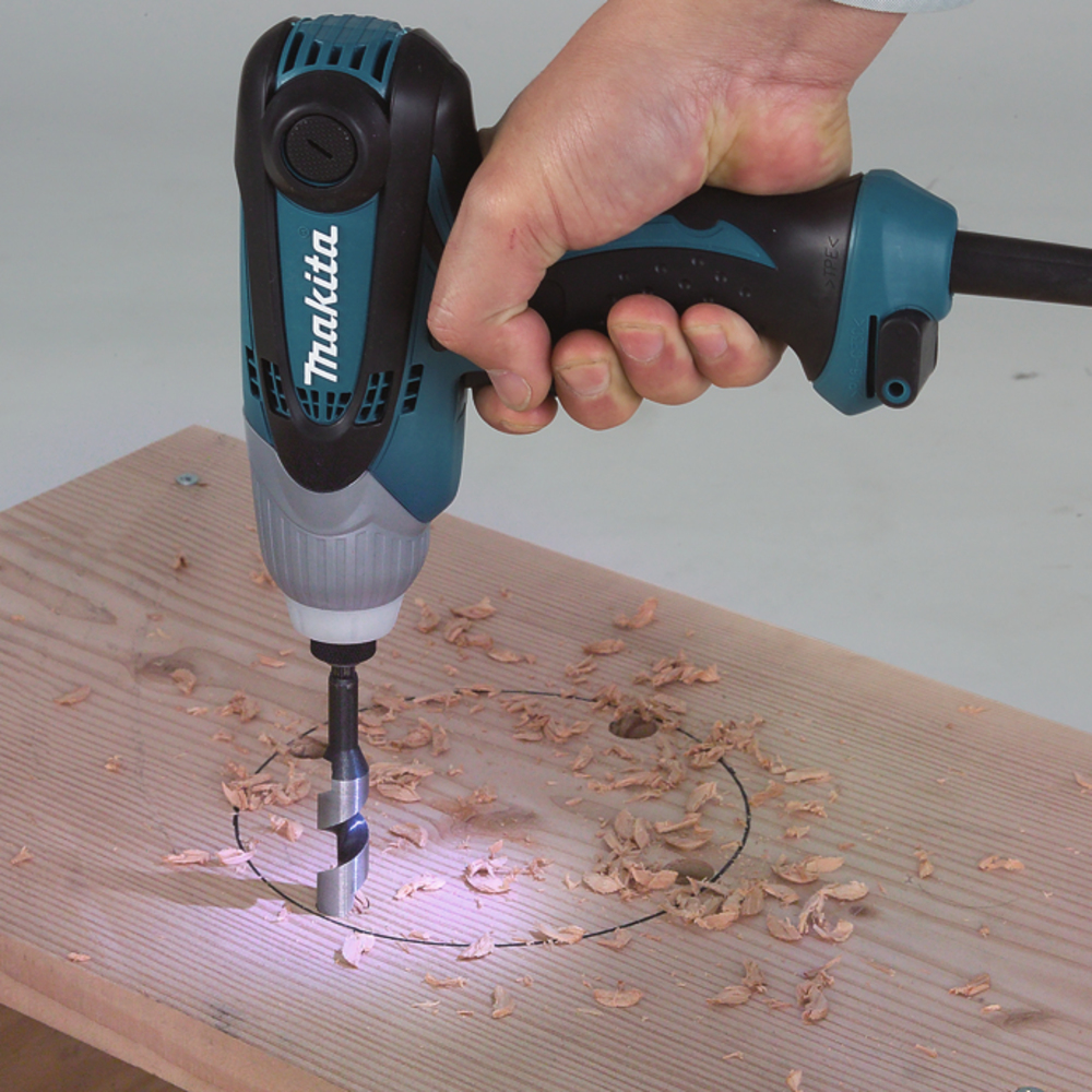 Шуруповерт ударный электрический Makita TD0101F 230 Вт, 100 Нм, 3600 об/мин