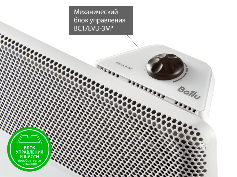 Модуль отопительный электрического конвектора Ballu Apollo Transformer BEC/AT-2000