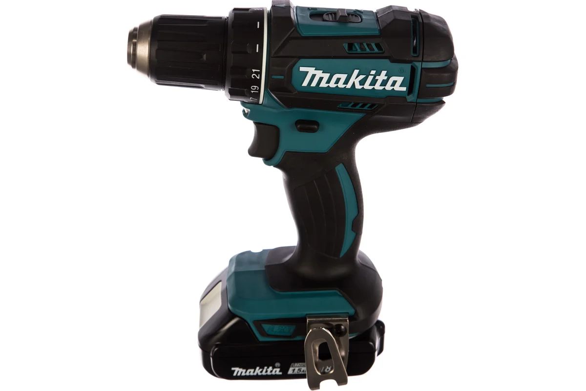 Аккумуляторная дрель-шуруповерт Makita DDF482SYE 18В, 62 Нм, 1 900 об/мин